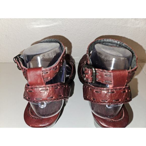 Born Ankle Strap Heel Bordeaux Size 9 - Picture 7 of 11